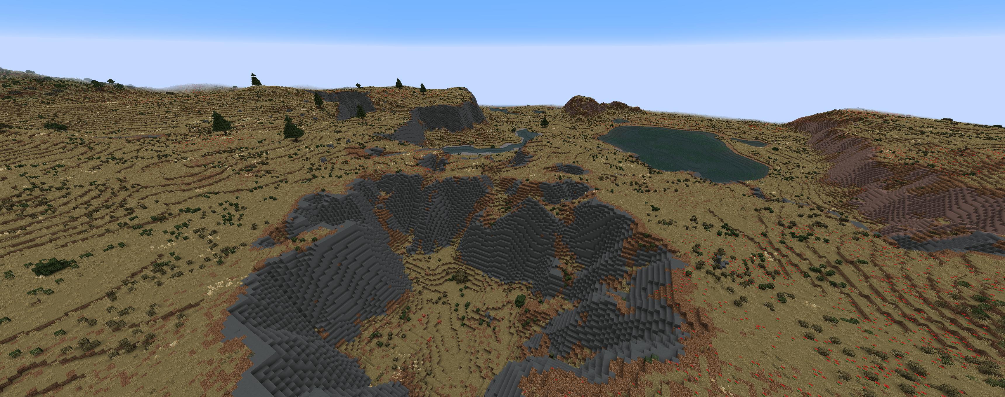 There aren't actually that many trees here
