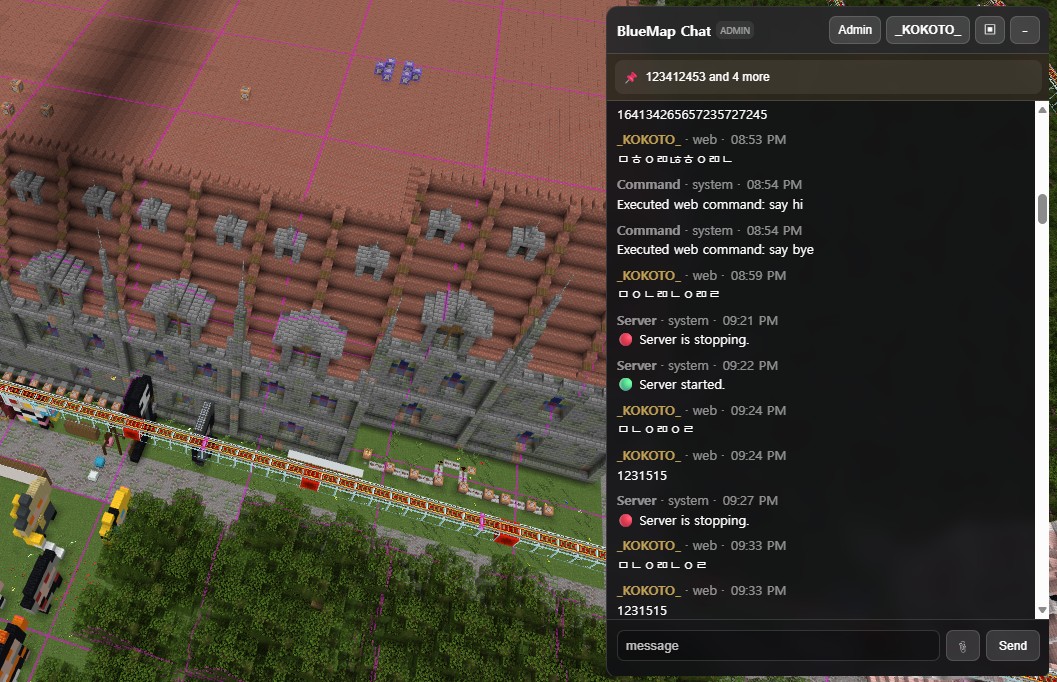 Chat screen