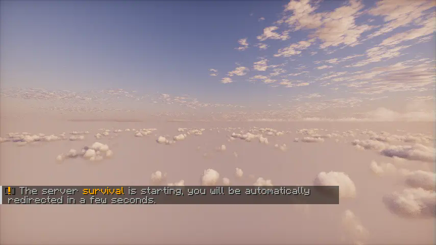 The server is starting