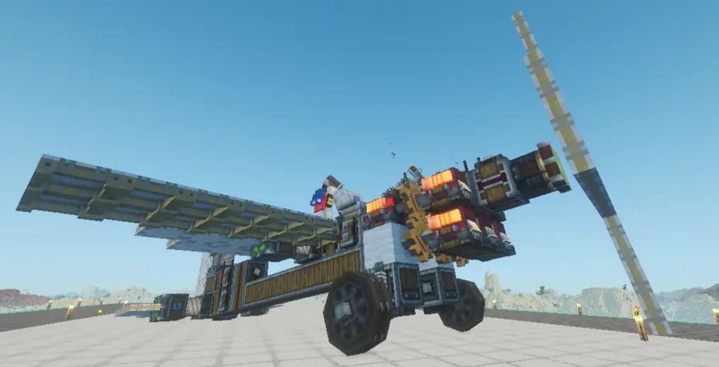 A plane created with Create Aeronautics