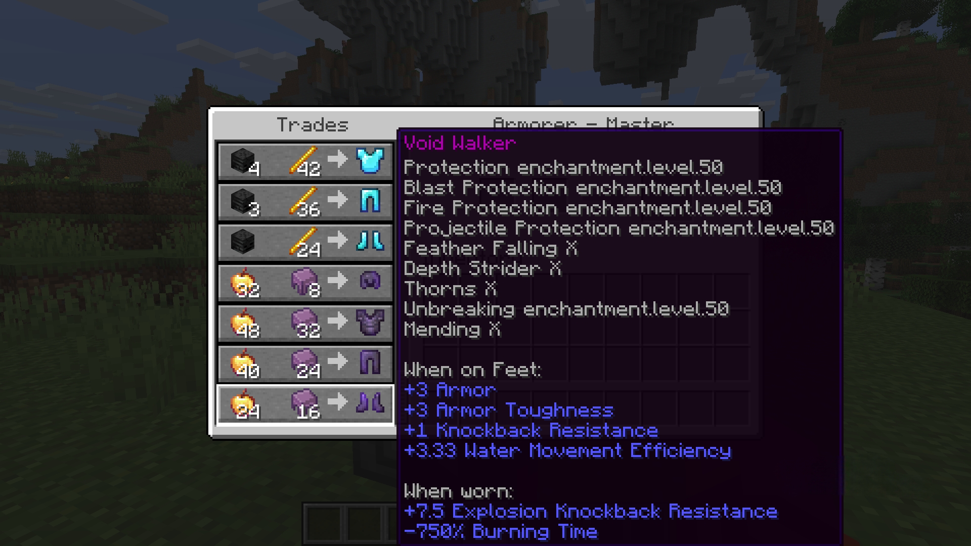 armorer trades