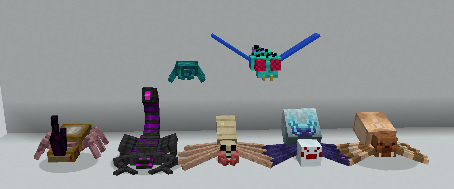 Mobs in the mod