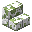 Mossy Polished Diorite Brick Stairs