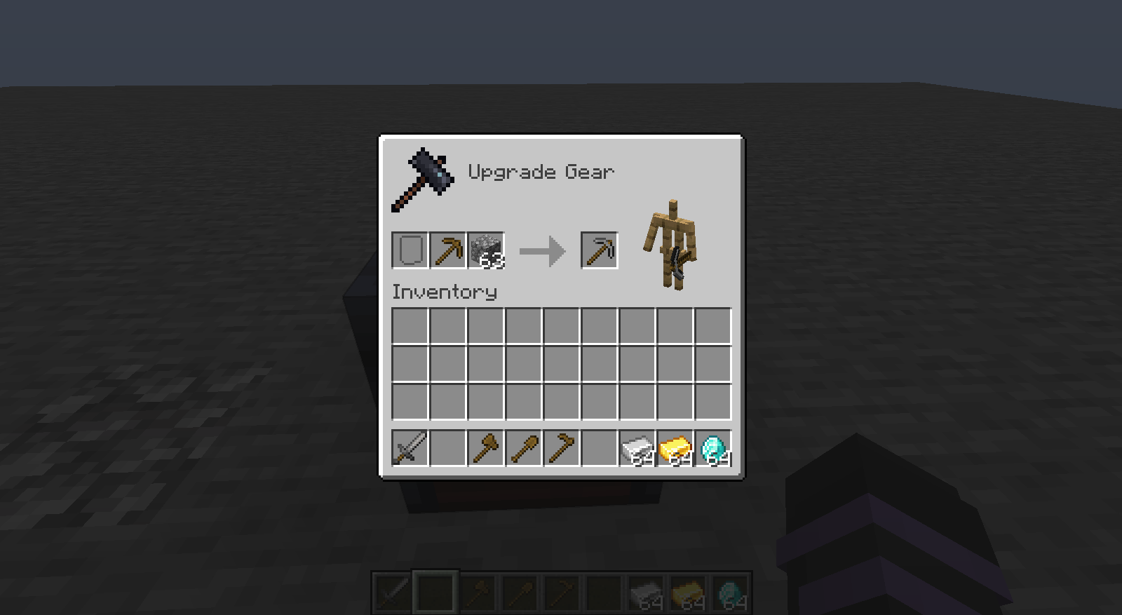Stone pickaxe