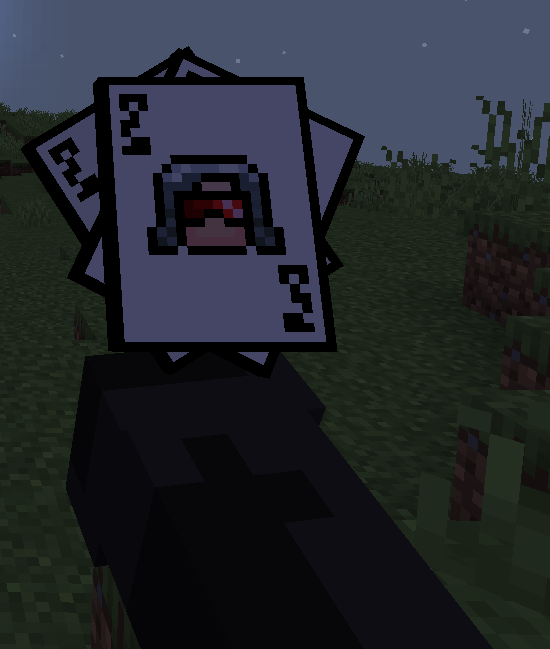 Playing Cards in-game