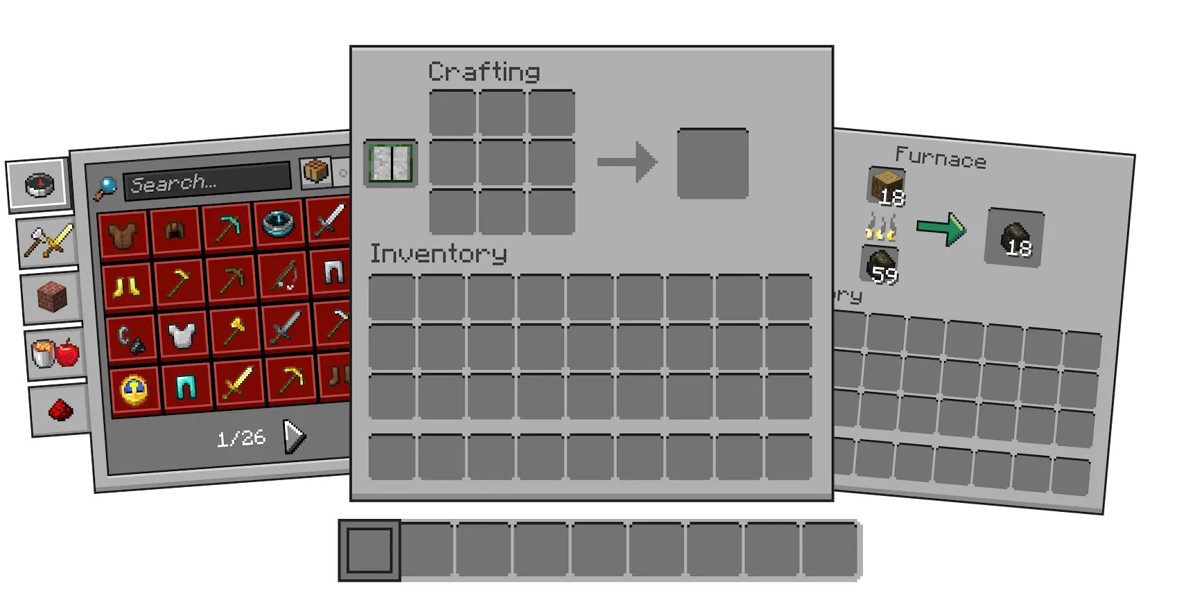 A showcase of light mode UI elements
