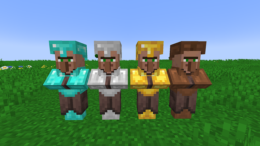 Villager Wear Armor