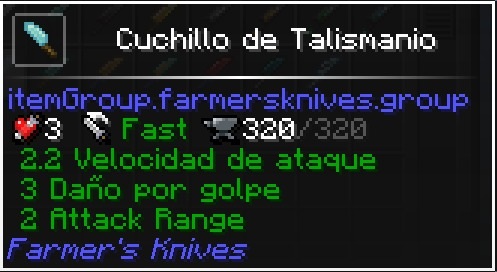 Farmer's Knives spanish example