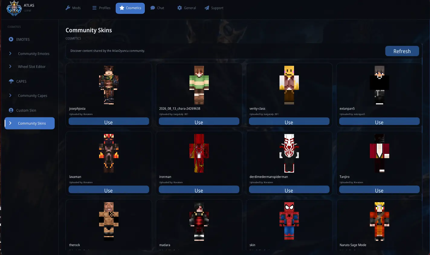 Community Skins