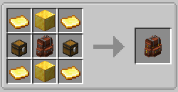 Image of gold backpack recipe