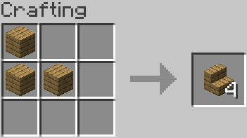 New stair crafting recipe