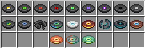 Music Discs as of 1.21.6