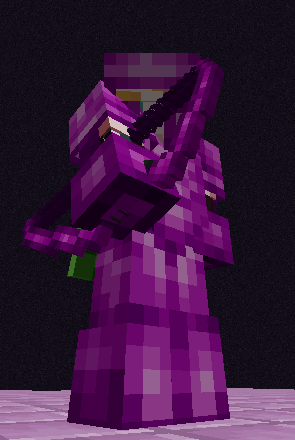 Enderite bow + armor