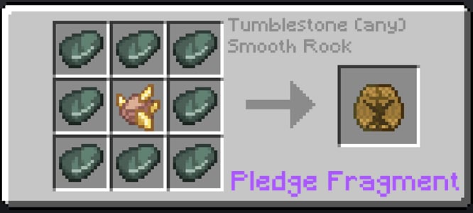 Pledge Fragment Recipe