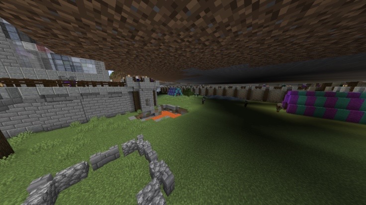 Замок разбойников - вид сбоку