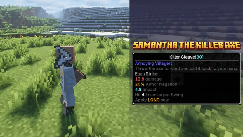 Samantha The Killer Axe