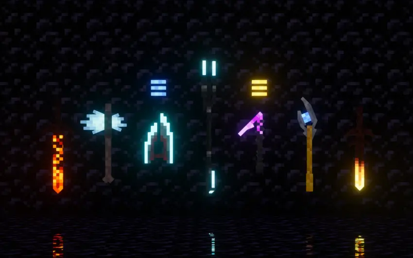 Some Weapons With Glow