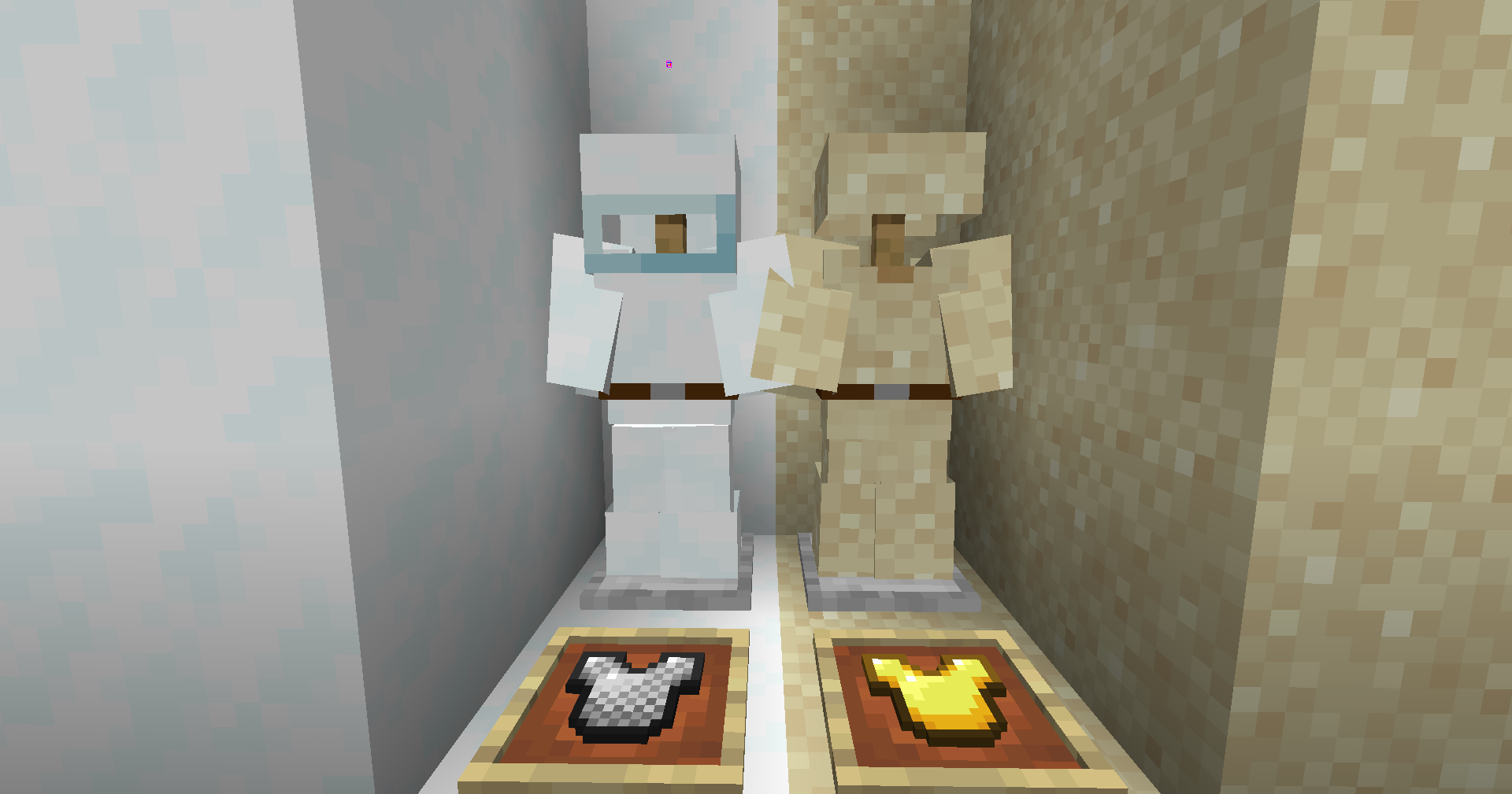 NEW desert and snow camouflage uniforms.