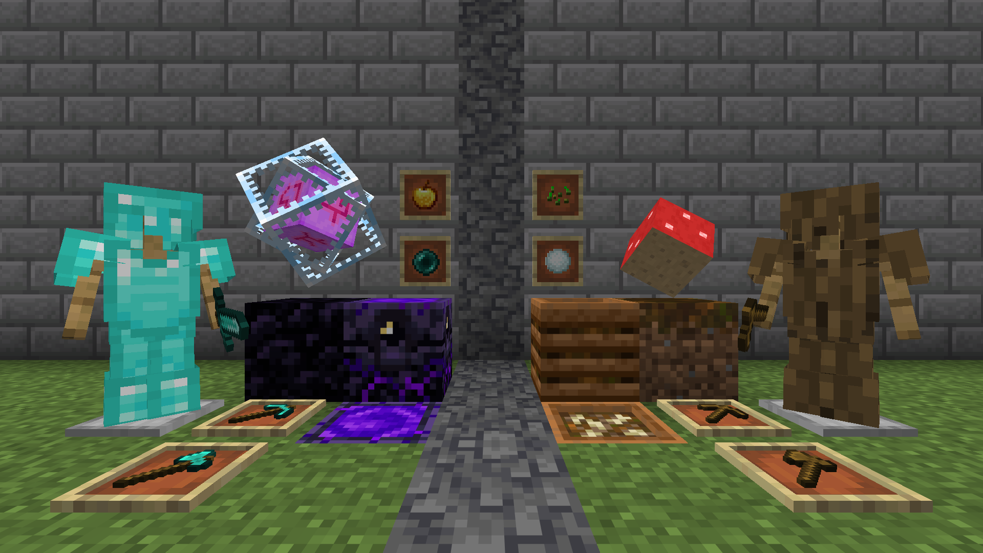 Diamond Armor and Tools Showcase