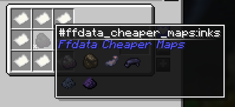Currently supported map crafting.