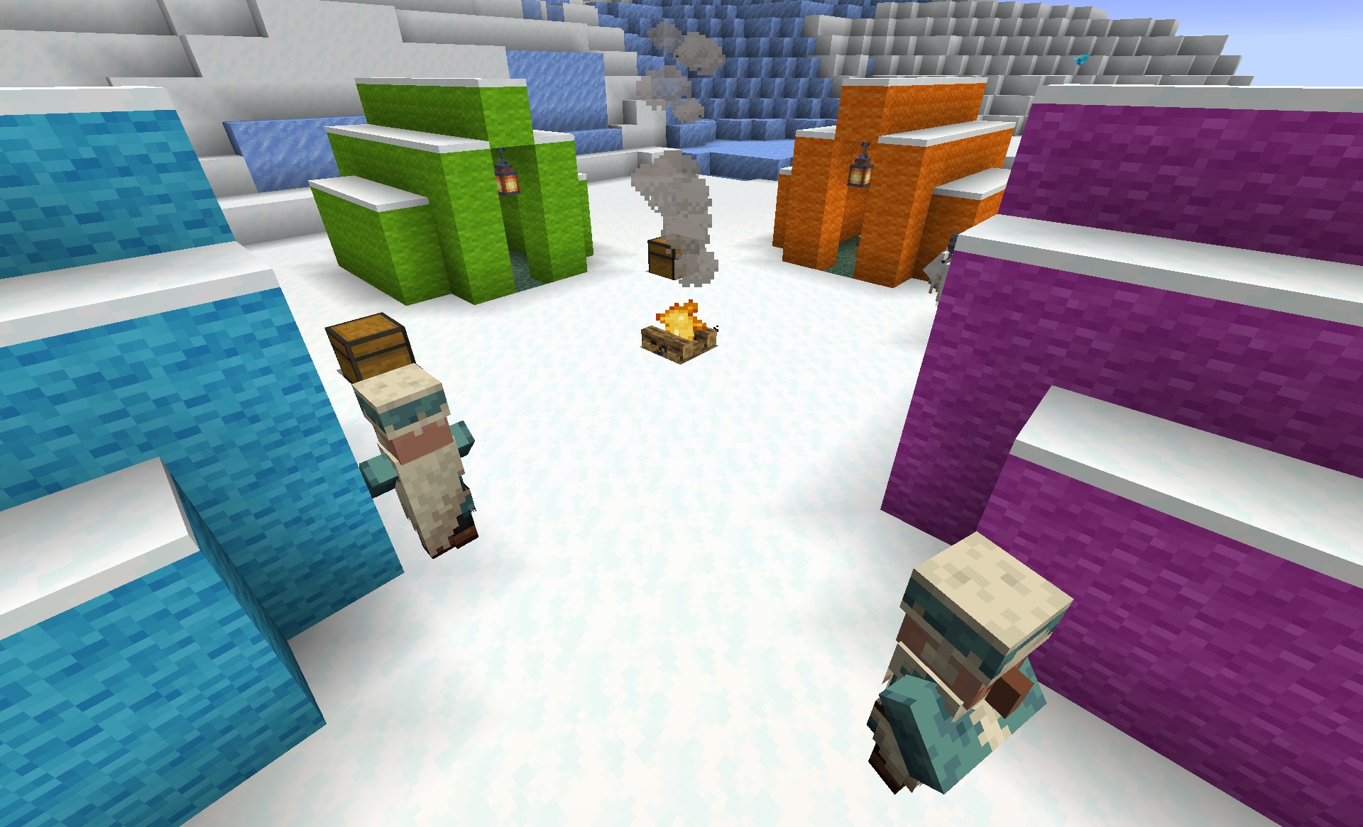 Cozy comforts camp
