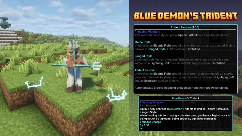 Blue Demon's Trident