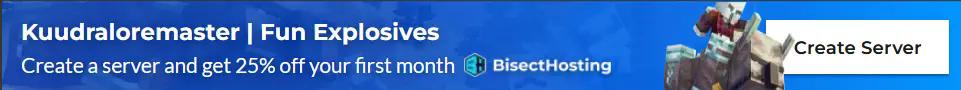 Create a server with bisecthosting!