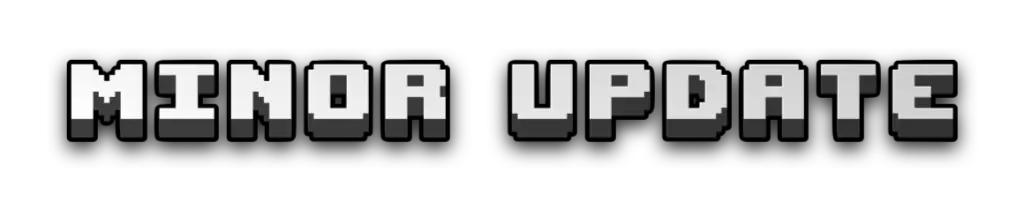Minor Update