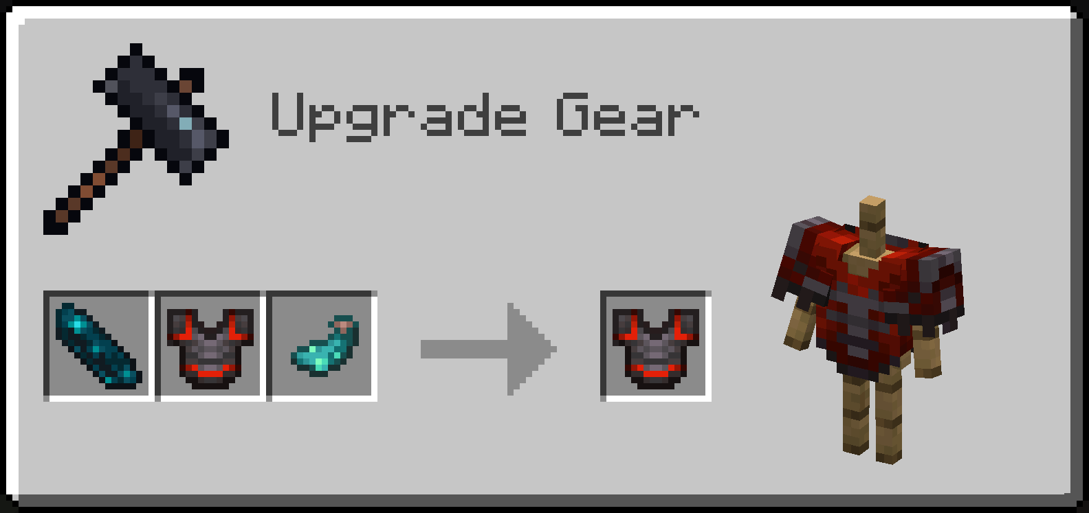 Echoing Effect: Twinkle (crafting): Echo Shard + Trimmed armor + Glow Ink Sac