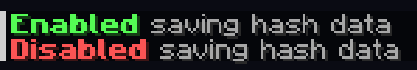 Toggling Saving Data