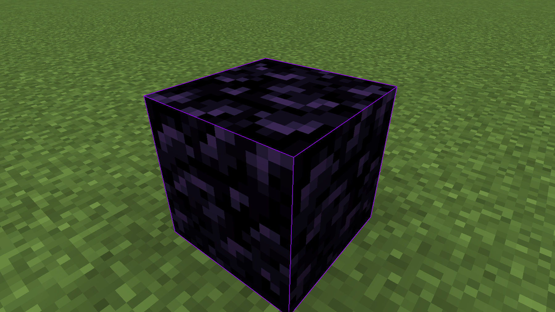 Purple Block Outline