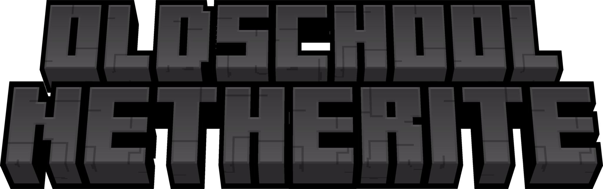 Image Displaying the Logo of Oldschool Netherite Data Pack