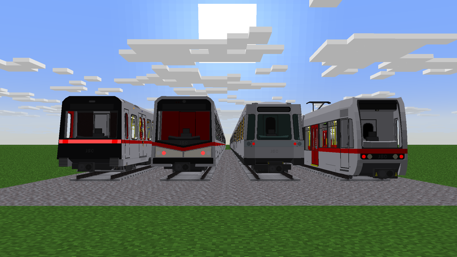 Trains included with Beta 3