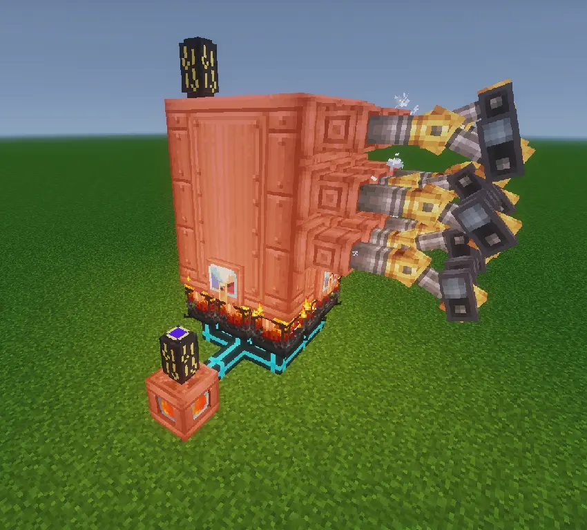 start the Create steam engine easily