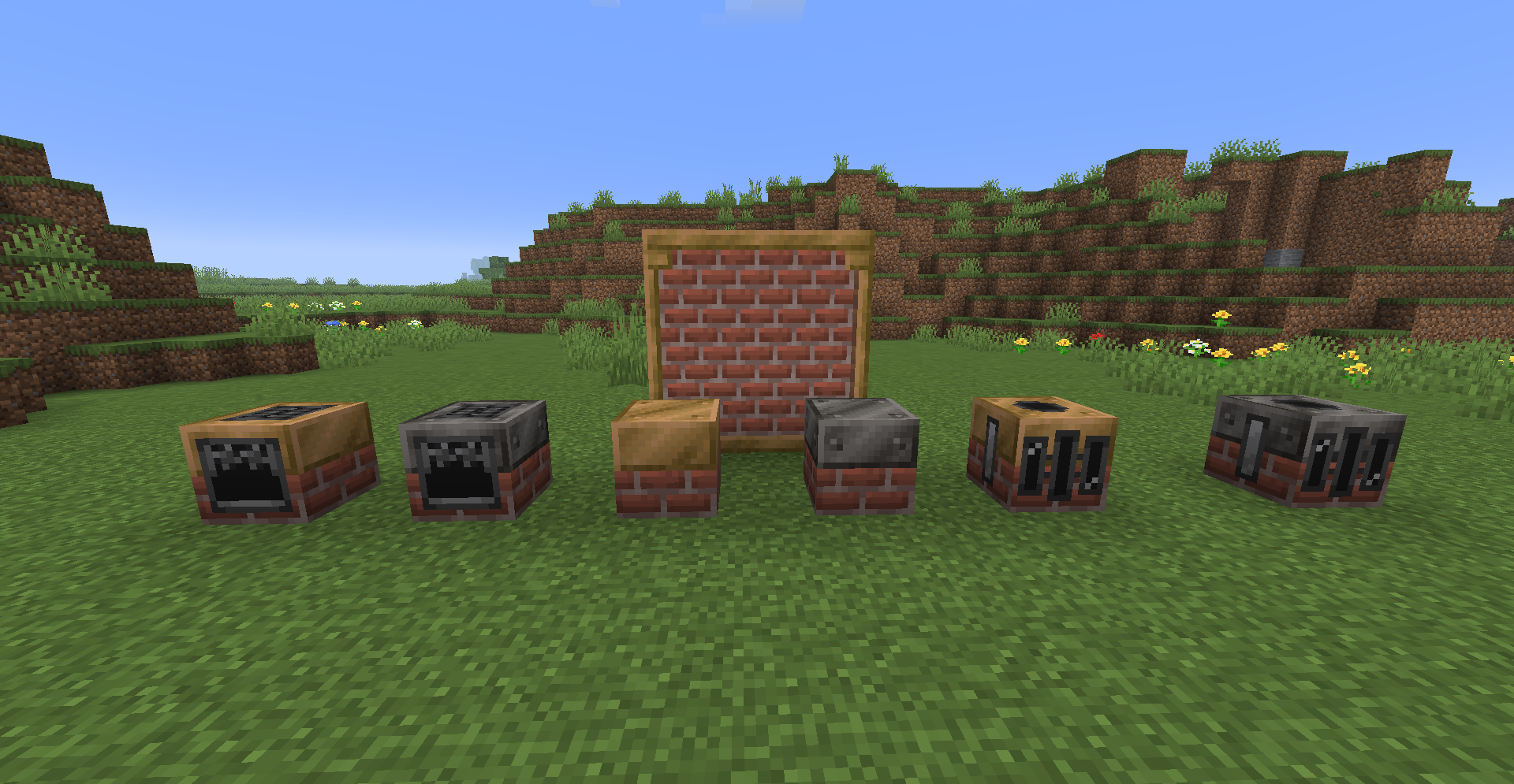 A preview of the steam casings and bricked hulls with the new textures