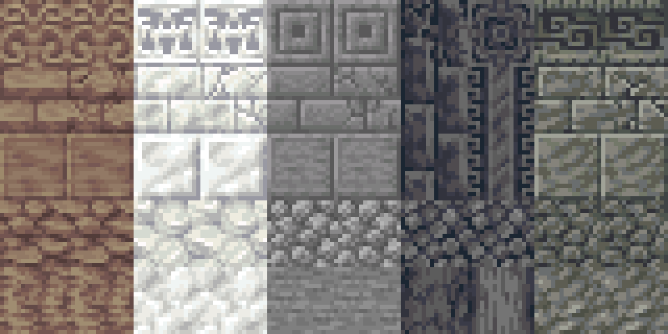 Stone type blocks