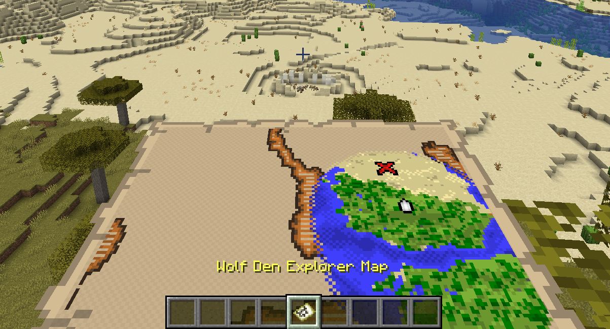 A Wolf Den Explorer Map