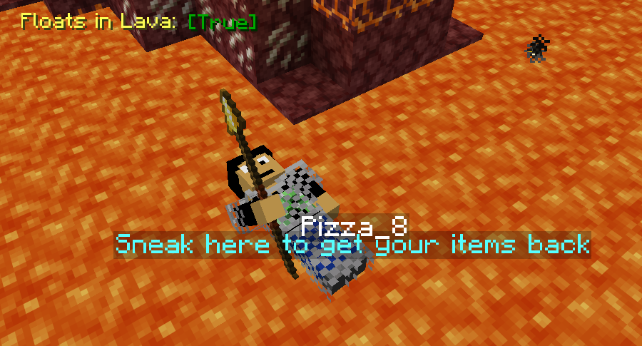 Floats in Lava