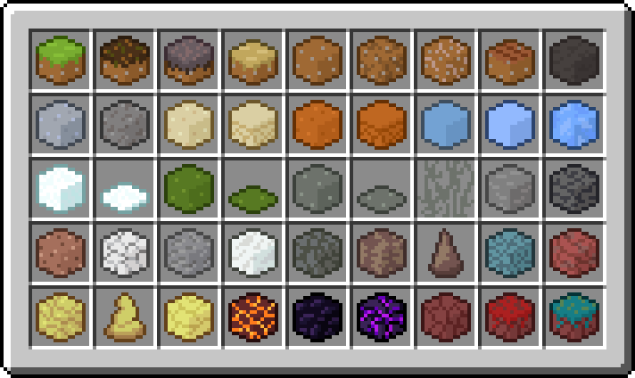 Natural blocks