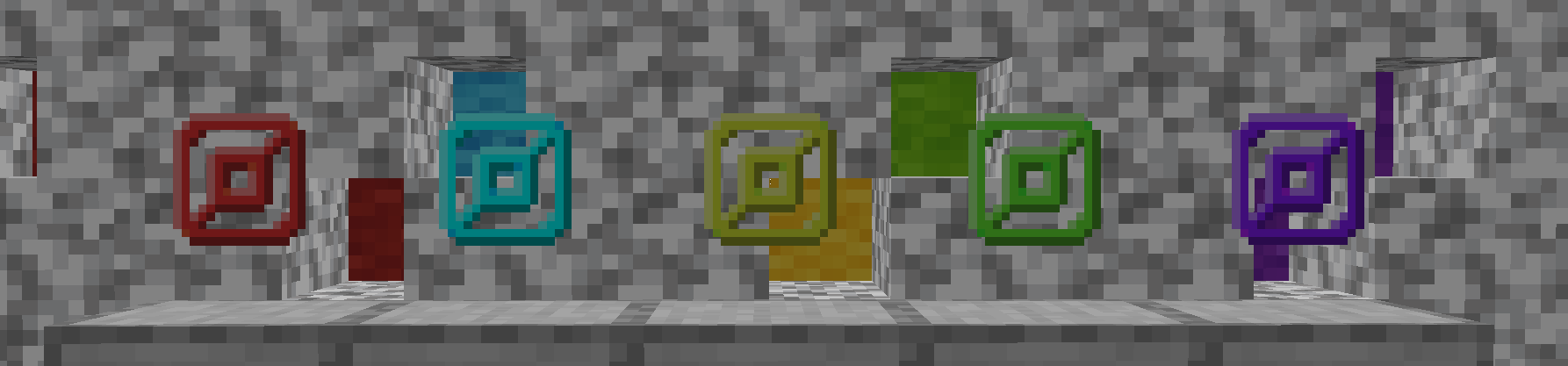 all currently added displayers
