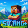 sitting+