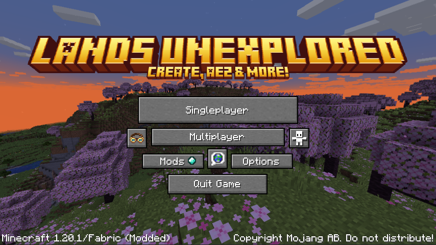 Main menu