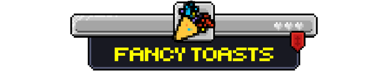 Fancy Toasts plaque