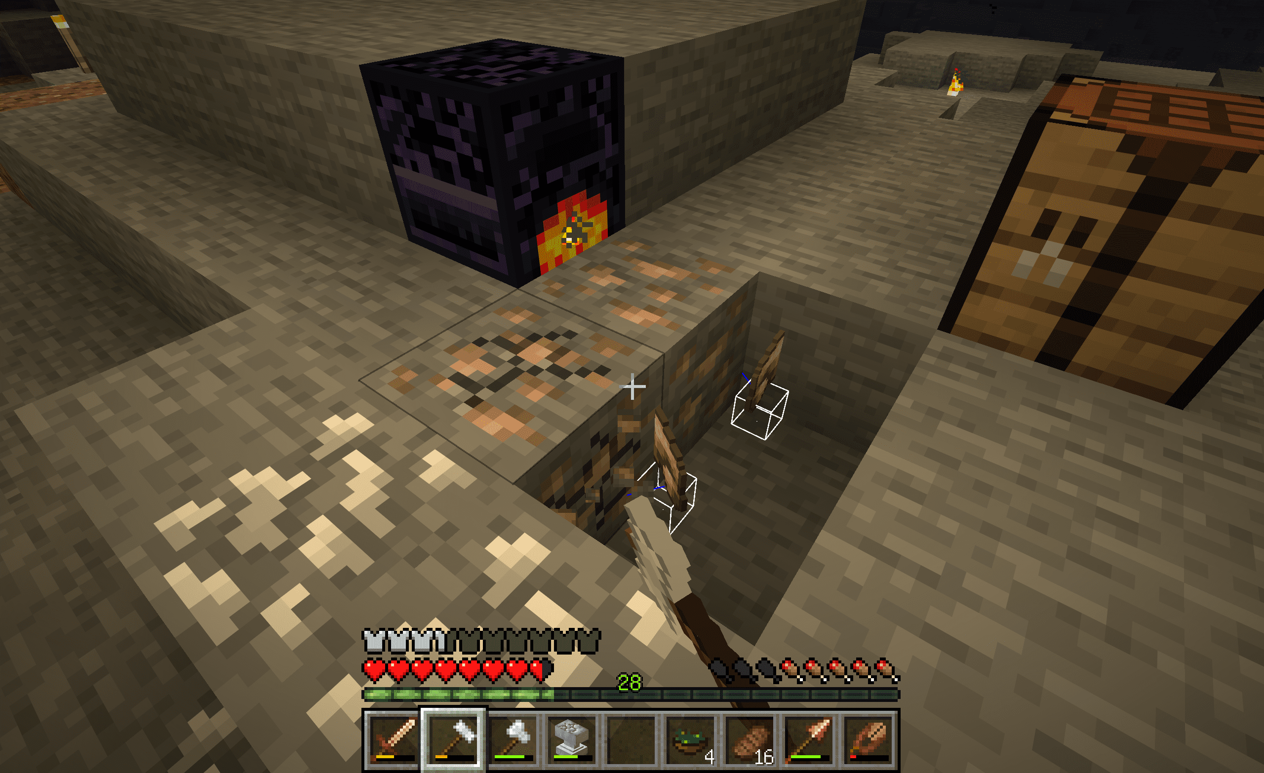 Ore veins