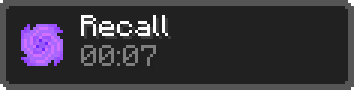 Recall effect in the inventory
