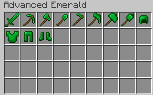 Advanced Emerald Creative Tab