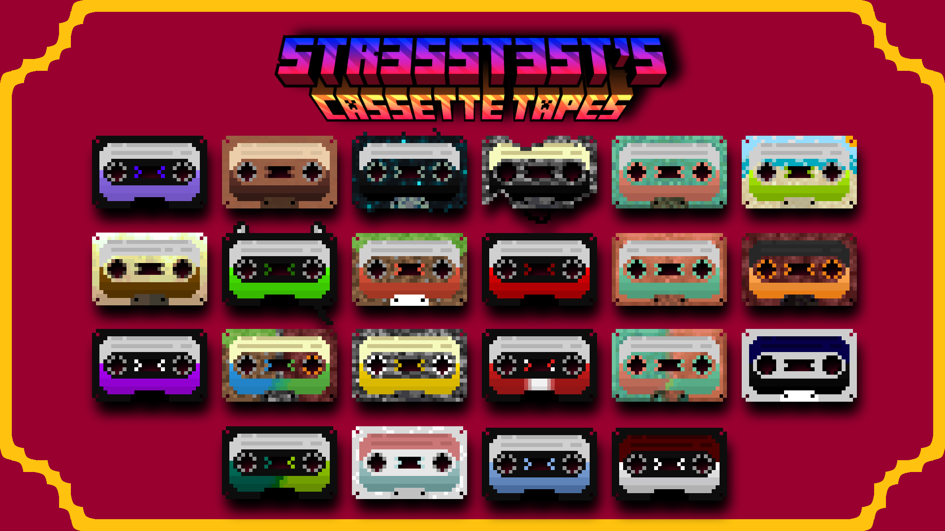 All 22 Cassette Tapes