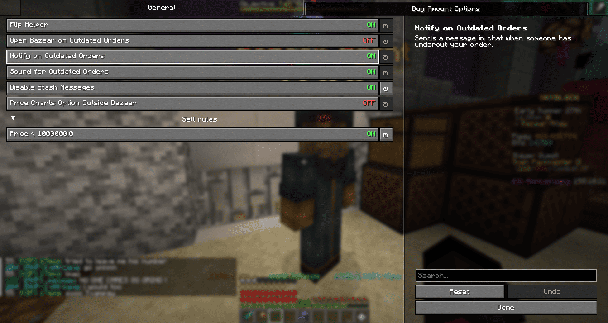 Settings General Page Screenshot
