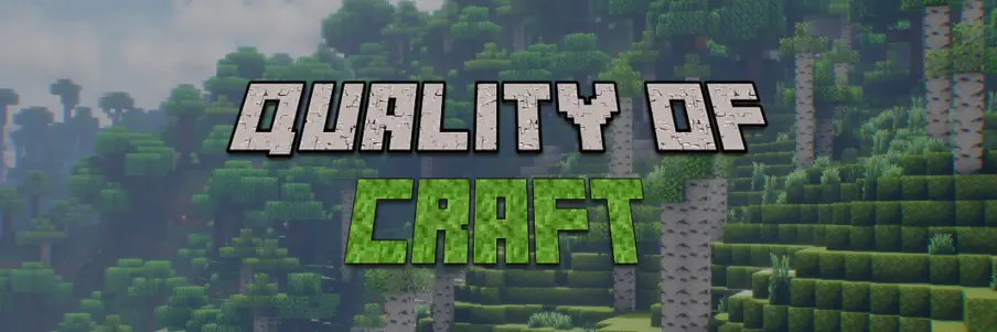Quality of Craft text