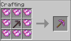Crystallized Pickaxe recipe image